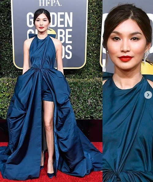 Gemma Chan in Valentino