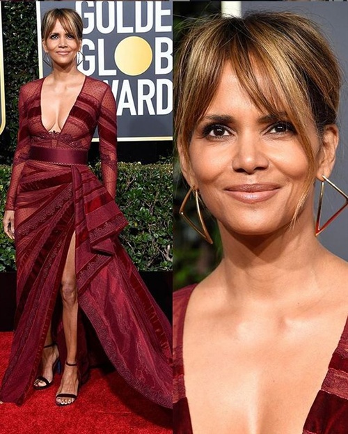 Halle Berry in Zuhair Murad