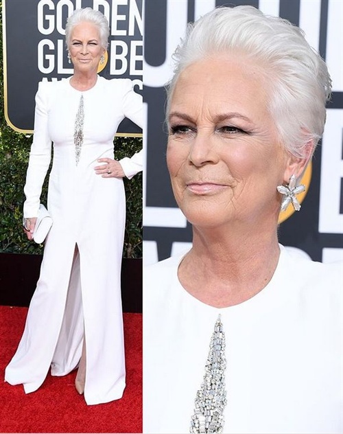 Jamie Lee Curtis in Alexander McQueen