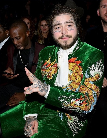 Post Malone in Cathy Hahn