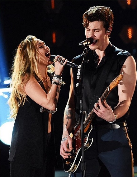 Shawn Mendes und Miley Cyrus