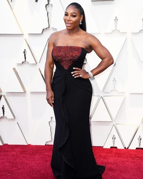 Serena Williams in Armani