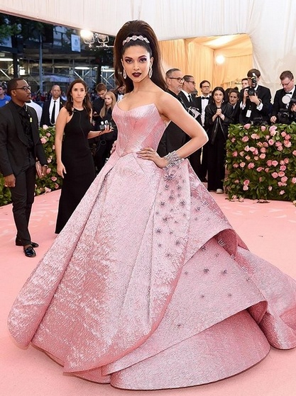 Deepika Padukone in Zac Posen