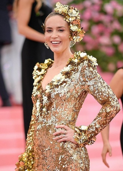 Emily Blunt in Micheal Kors