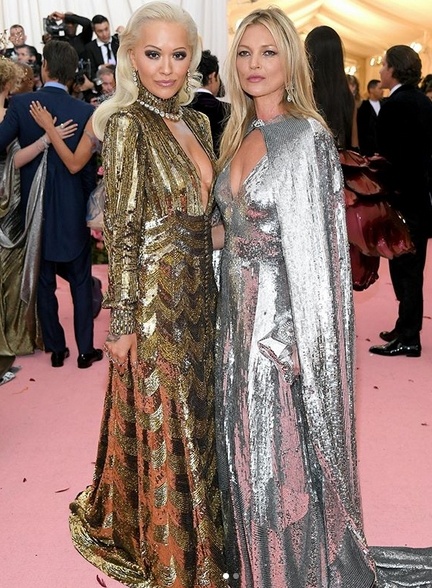 Rita Ora und Kate Moss  in Marc Jacobs