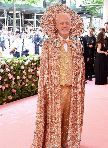 Ryan Murphy in Christian Siriano