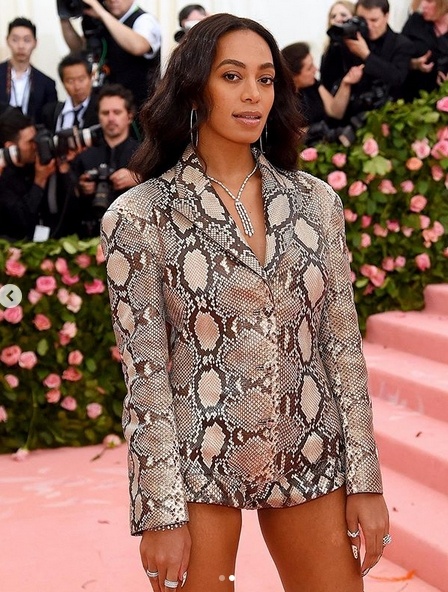 Solange in Ferragamo